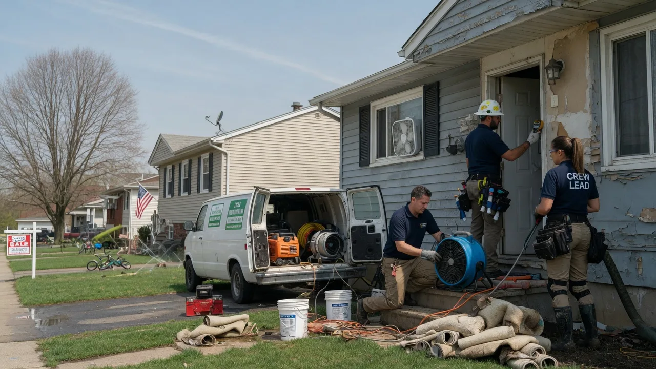 Flood Cleanup in Farmington, PA near me