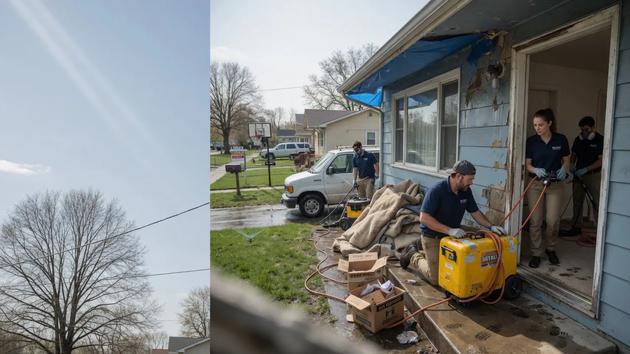 Basement Flood Cleanup in Farmington, PA near me